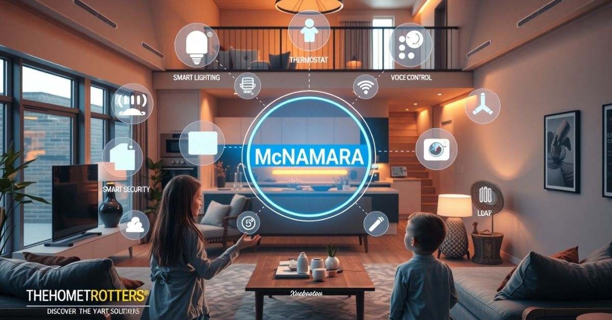 TheHomeTrotters McNamara: Create a Cozy Smart Home