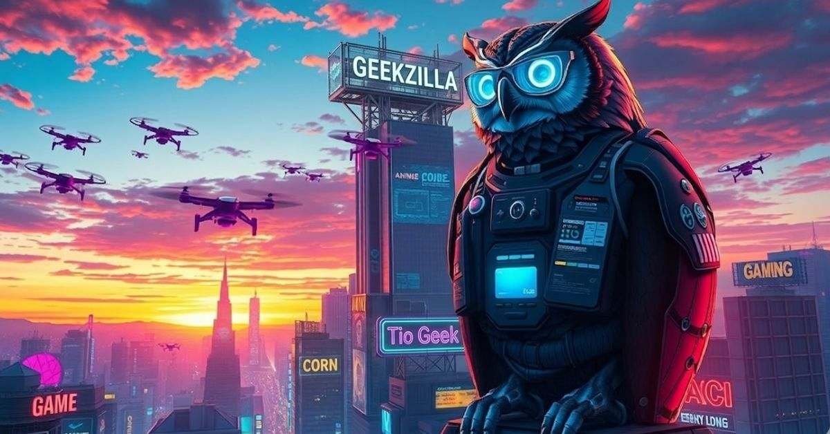 Geekzilla Tio Geek: Tech & Geek Culture Hub