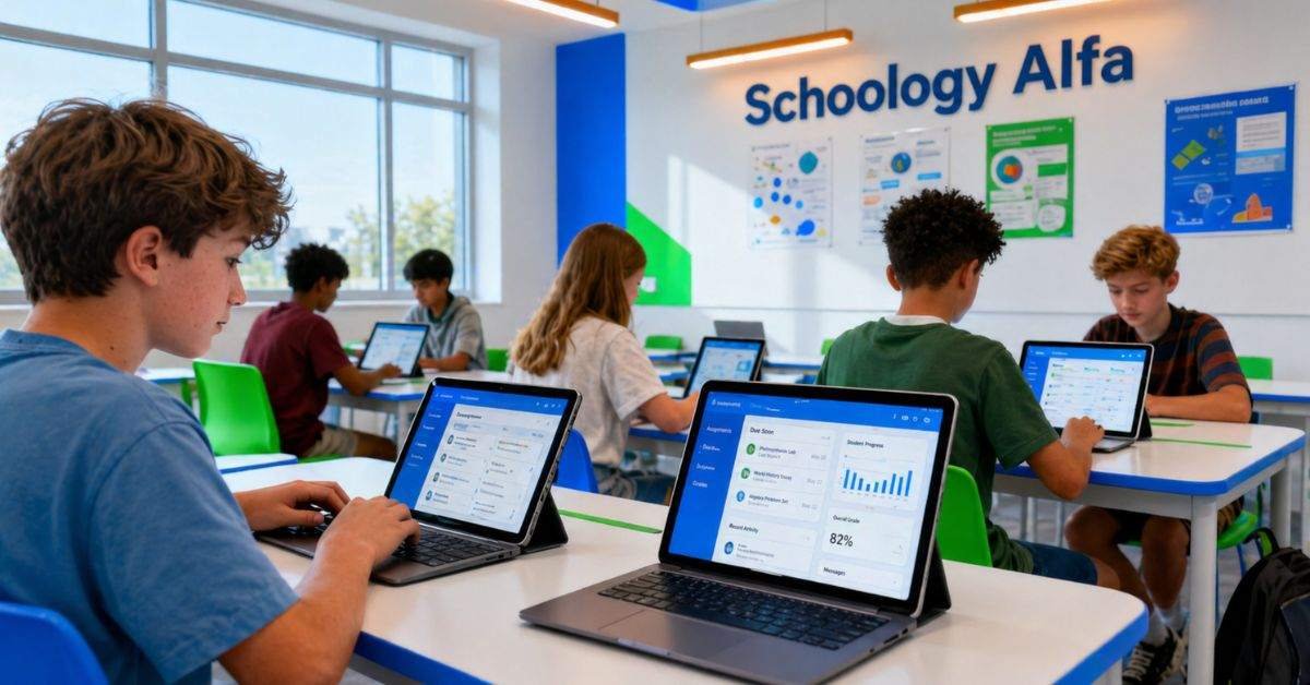 Schoology Alfa: Online Learning Simplified
