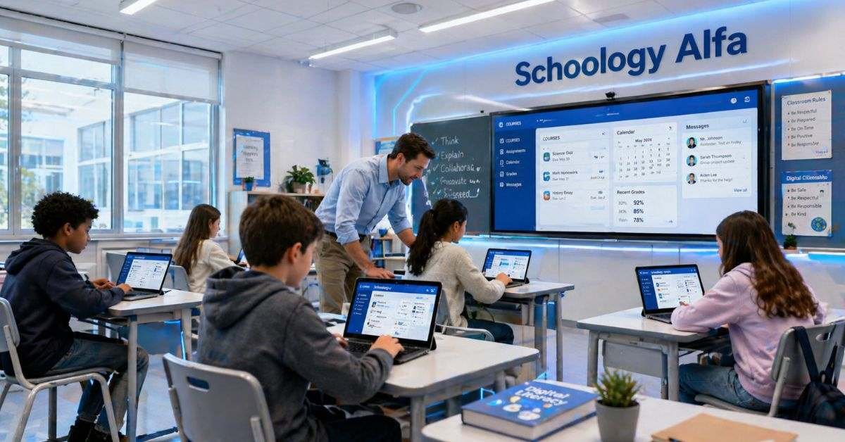 Schoology Alfa: Online Learning Simplified