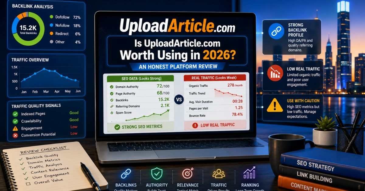 UploadArticle: SEO Data vs Real Traffic Review 2026