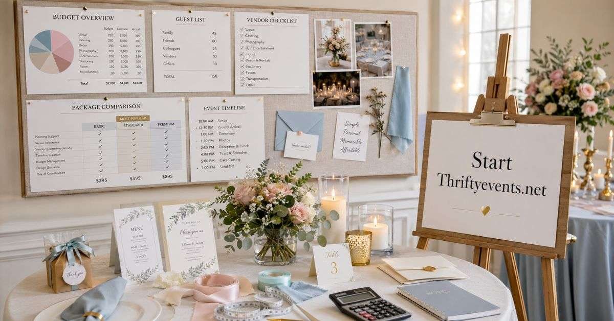 Start Thriftyevents.net: Affordable Party Planning