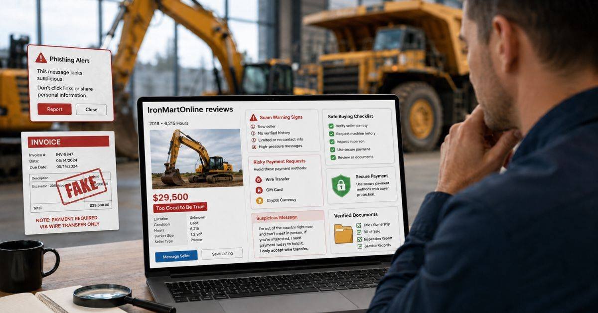 IronMartOnline Reviews: Heavy Equipment Buying Tips

