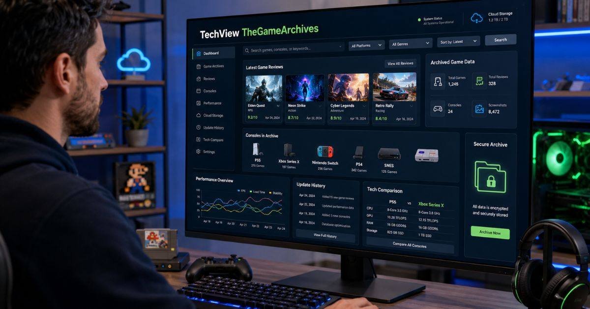 TechView TheGameArchives: Game Reviews Made Simple