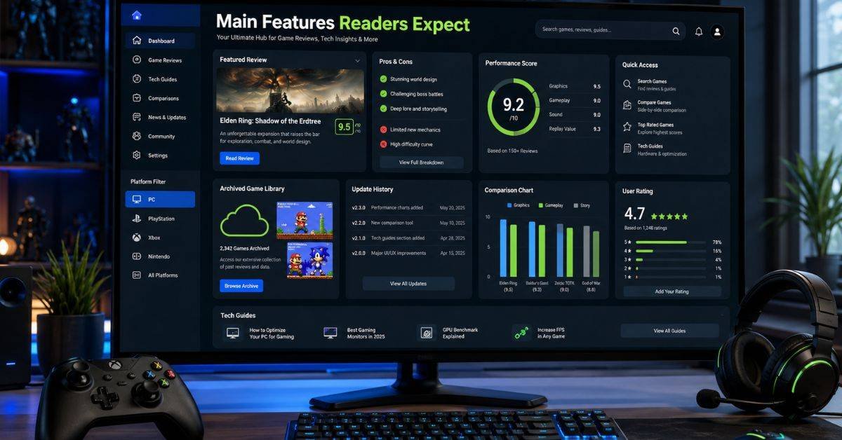 TechView TheGameArchives: Game Reviews Made Simple