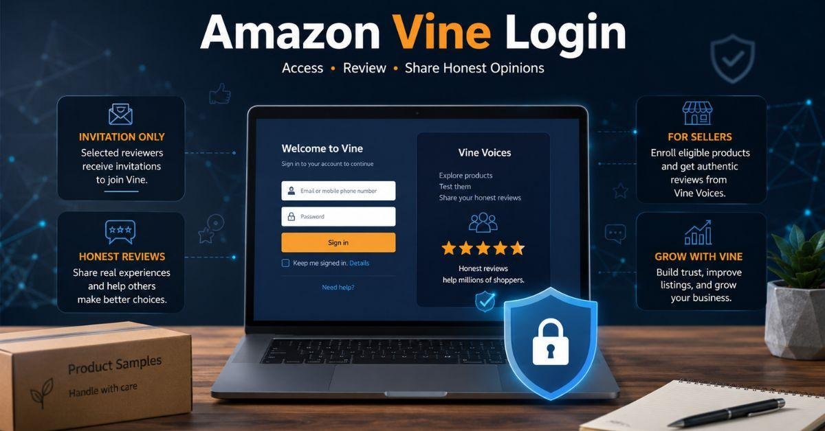 Amazon Vine Login: Steps, Eligibility, and Fixes