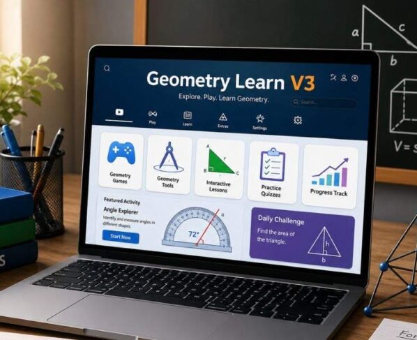Geometry Learn V3: Games, Tools, Safety, and Learning Value