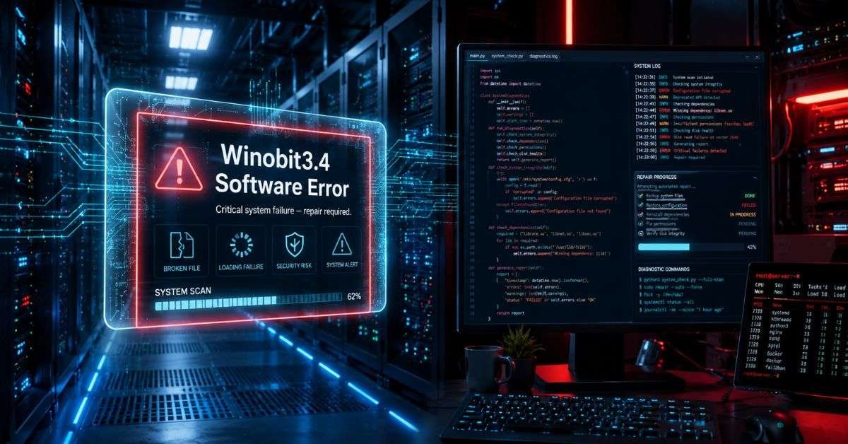 Winobit3.4 Software Error: Easy Fixes for Crashes & Freezes