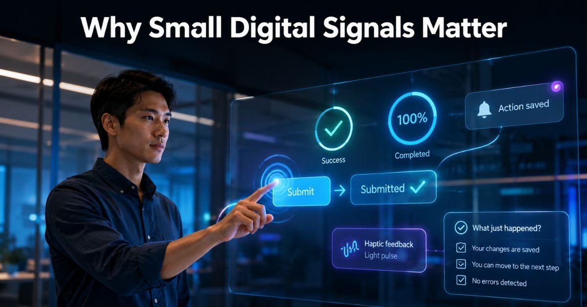 Tech Winks: Small Digital Signals Shaping User Experience